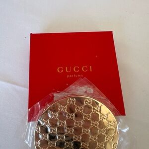 Gucci Gold Compact Mirror! New with box!
